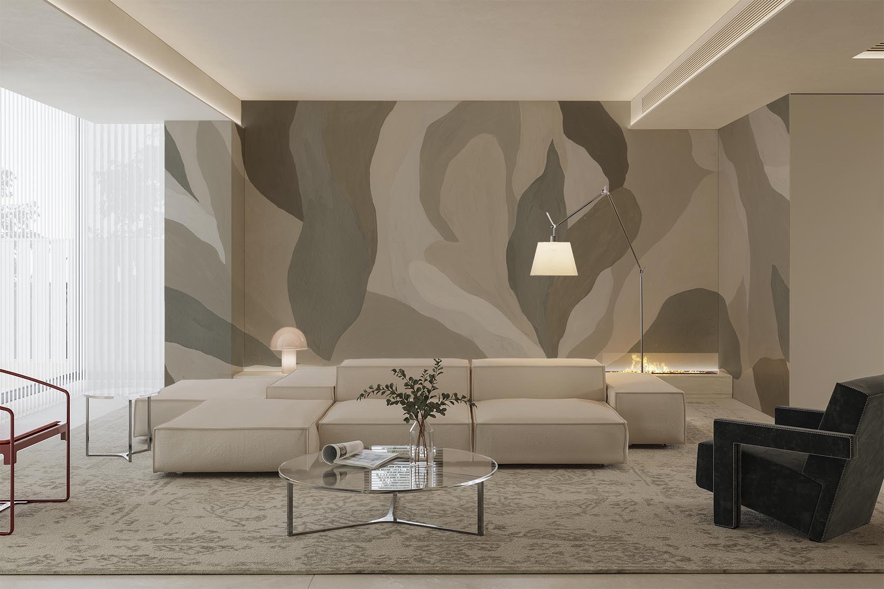 Neutral Luxe  Neutral wall murals for the minimalistic home – belarteSTUDIO
