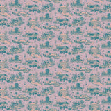 The Oslo Toile Lavender