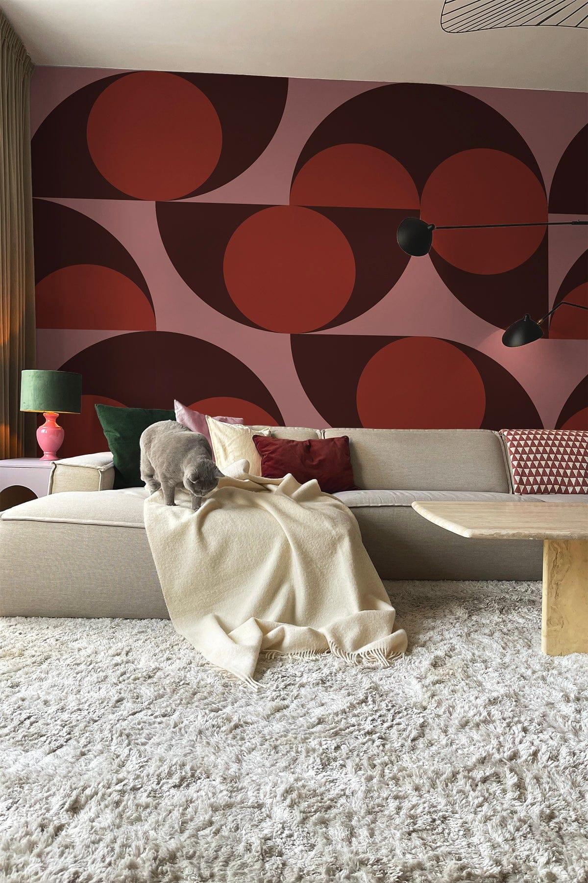 Abstract Shapes Pink, image size:1200x1800