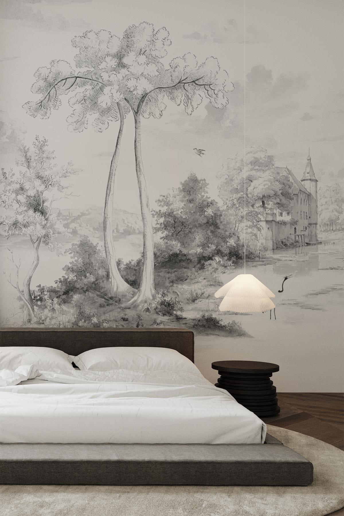 scenery wallpaper for bedroom