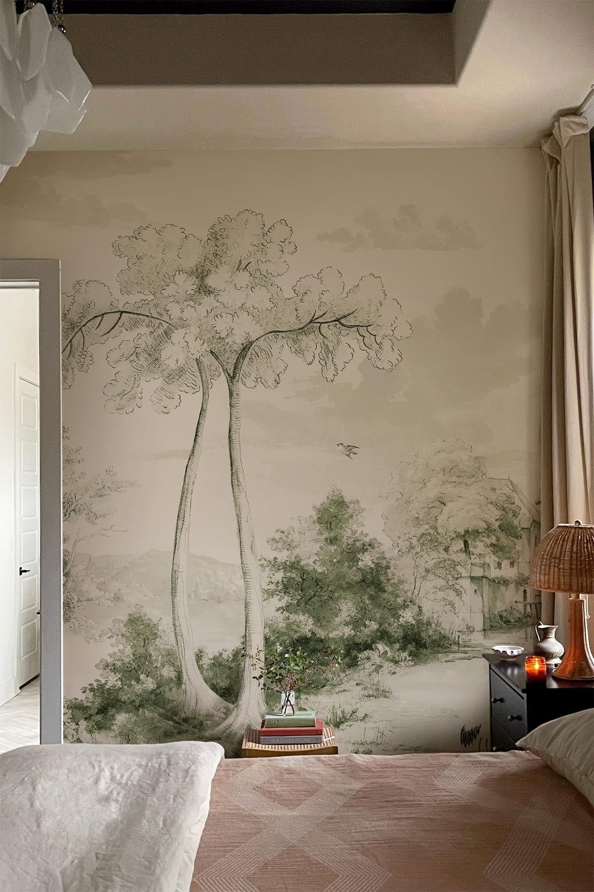 scenery wallpaper for bedroom