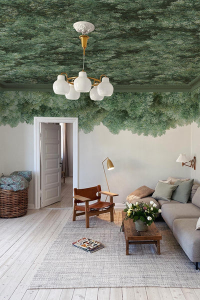 How to wallpaper a ceiling