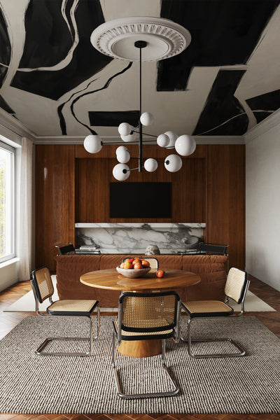 Create eclectic modern luxury spaces with wall murals