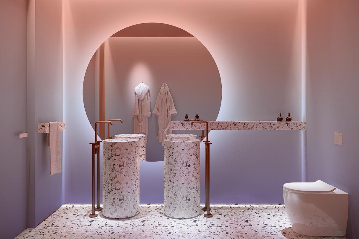 Lilac Wall Murals the perfect choice for a vibrant interior – belarteSTUDIO