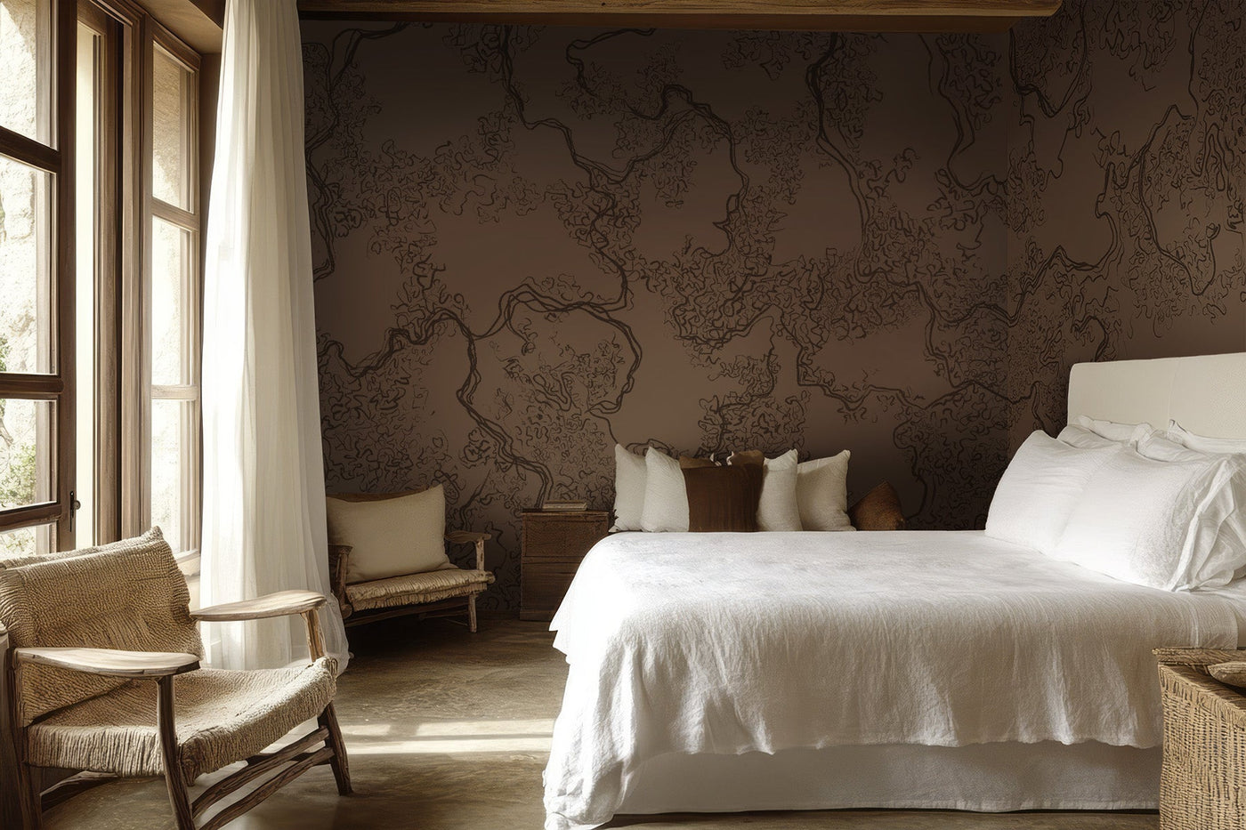 Earthy Tones Wall Murals – Warm Shades of Brown & New Neutrals – Tagged ...