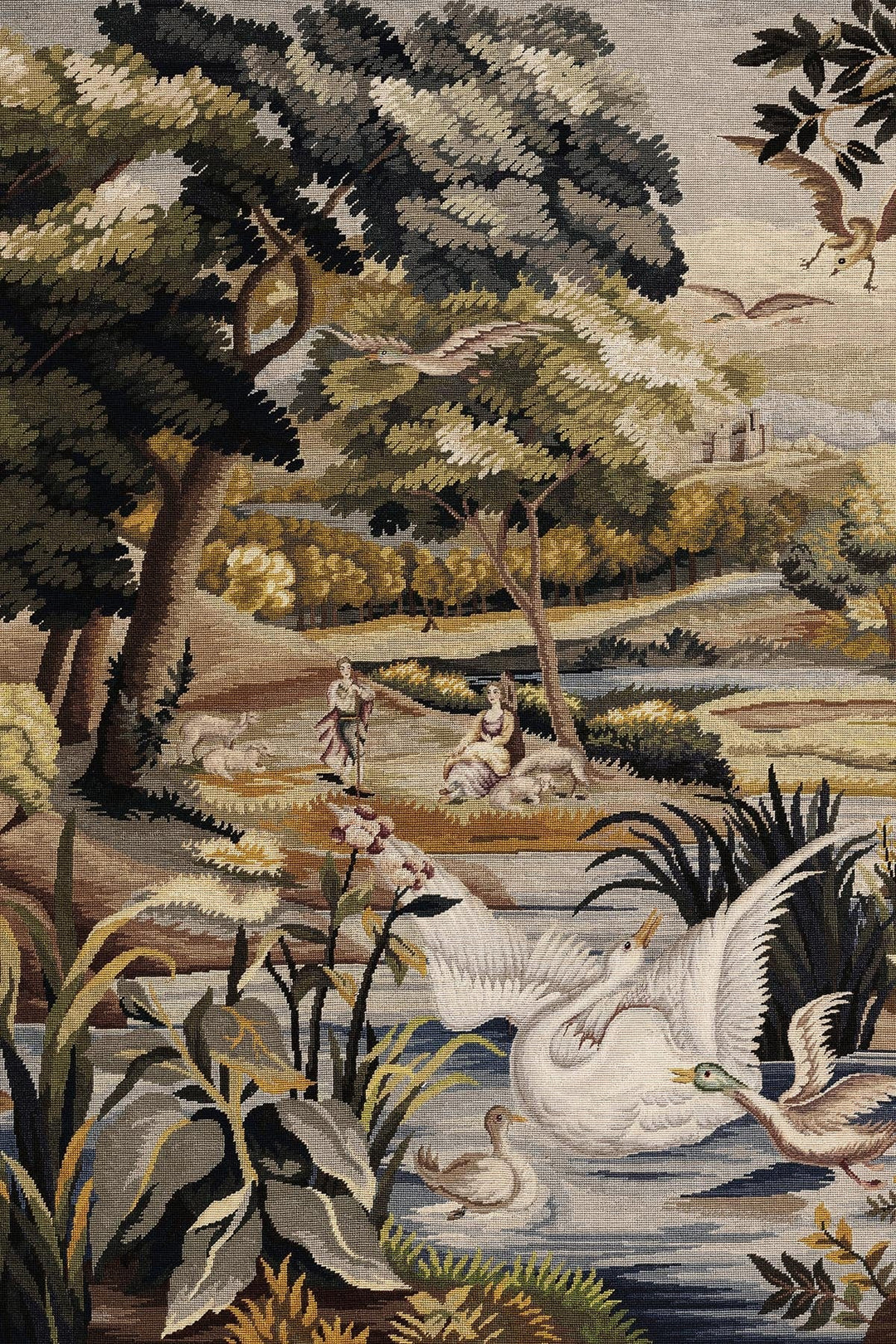 Verdant Tapestry Green Multi – Classic Nature Wall Mural