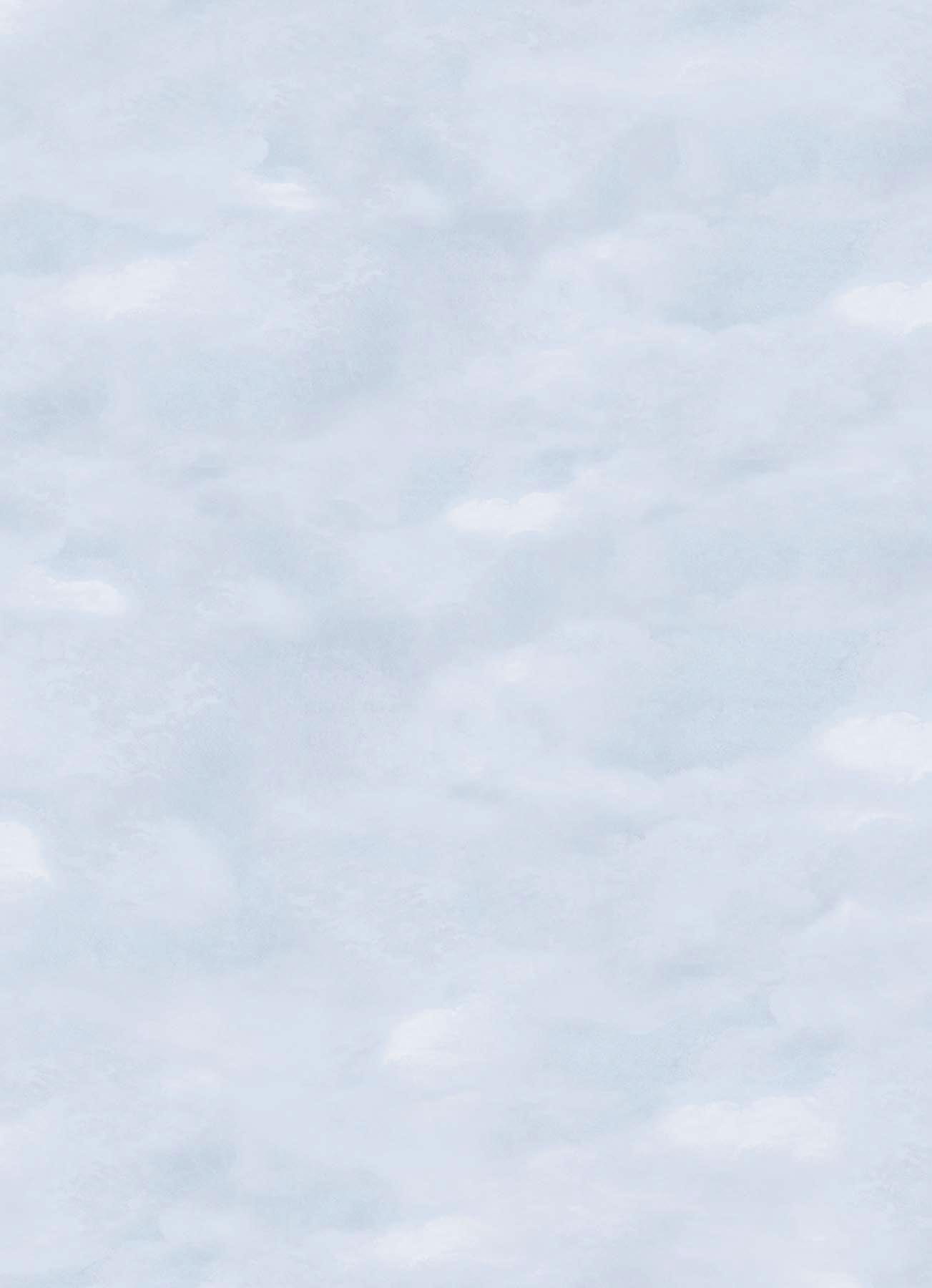 Vintage Landscape Sky Pastel Blue, image size:1303x1800