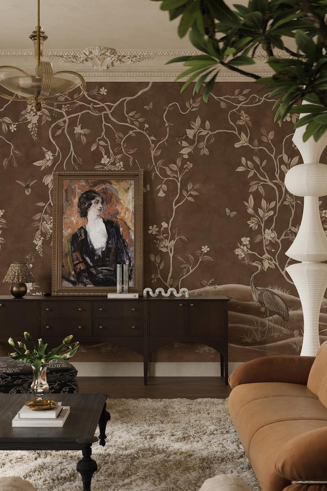 Chinoiserie Oasis – Luxury Chinoiserie Wall Murals – belarteSTUDIO