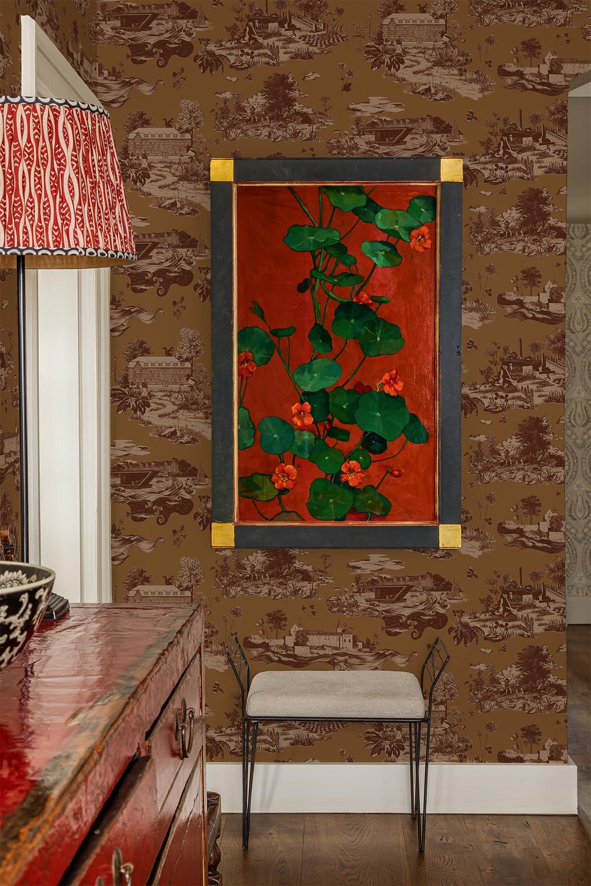 he Oslo Toile Wild Bark Tapet – Jordnära Skandinavisk Design – belarteSTUDIO, image size:1200x1800