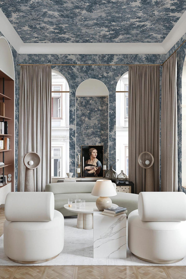 Tapestry Landscape Sky | Light Blue Ceiling Wall Mural – belarteSTUDIO