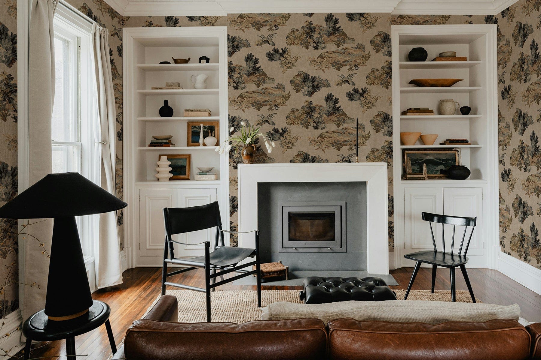 Living Room Fireplace Tapestry Tapestries Christmas Tapestry Tree