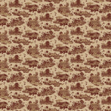 The Oslo Toile Nordic Umber
