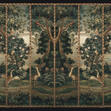 Framed Landscape Green Multi