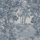 Tapestry Landscape Ljusblå