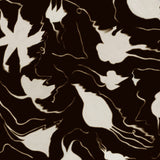 Floaty Flower Black