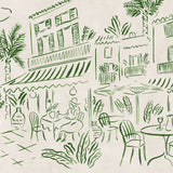 Mediterranean Patio Green