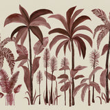 Caribbean Jungle Burgundy