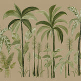 Caribbean Jungle Pale Green