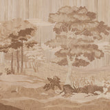 Scenic Marquetry White Washed Wood