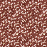 Forest Fauna Marsala Red