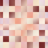 Gradient Check Peach