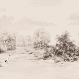 Scenic Landscape Beige