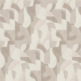 Geometric Art Pale Beige