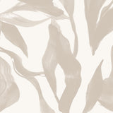 Abstract Leaf Pale Beige