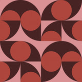 Abstract Shapes Pink