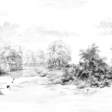 Scenic Landscape Black