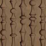 Sculptural Shadow Light Brown