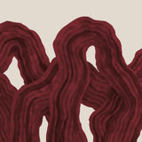 Soft Flow Burgundy