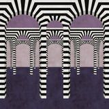 Striped Archway Purple