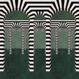 Striped Archway Green