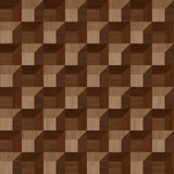 Geometric Wood Mixed Oak