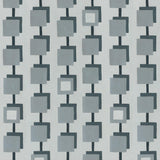 Squared Lines Blue