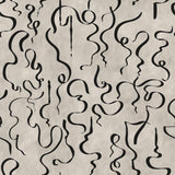 Swirling Lines Beige