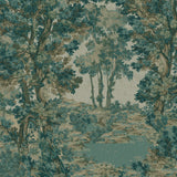 Tapestry Landscape Emerald Green