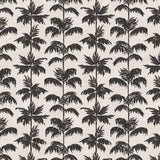 Vintage Palm Tree Small Black White