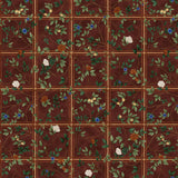 Chinoiserie Check Marsala Red
