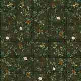 Chinoiserie Check Dark Green