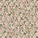 Bamboo Chinoiserie Red