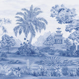 Caribbean Landscape Blue