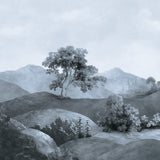 Vintage Landscape Blue