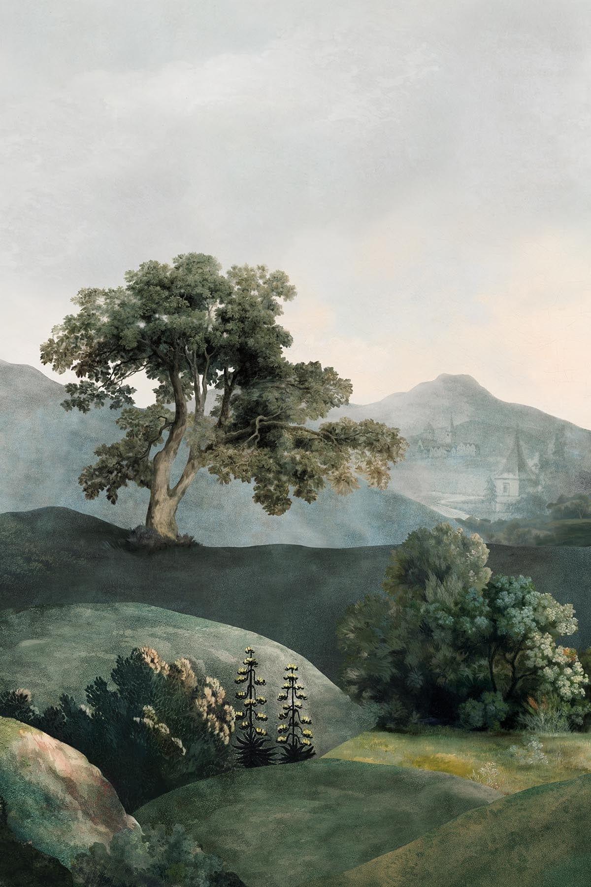 vintage landscape paintings