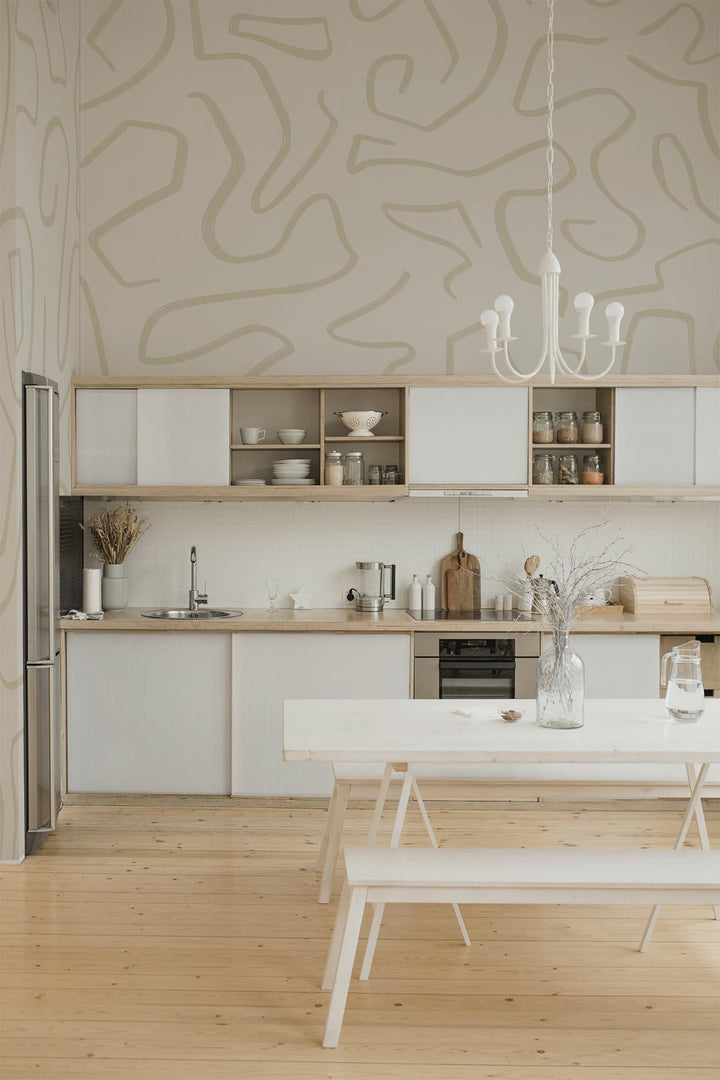 Scandinavian Wallpaper For Kitchen
