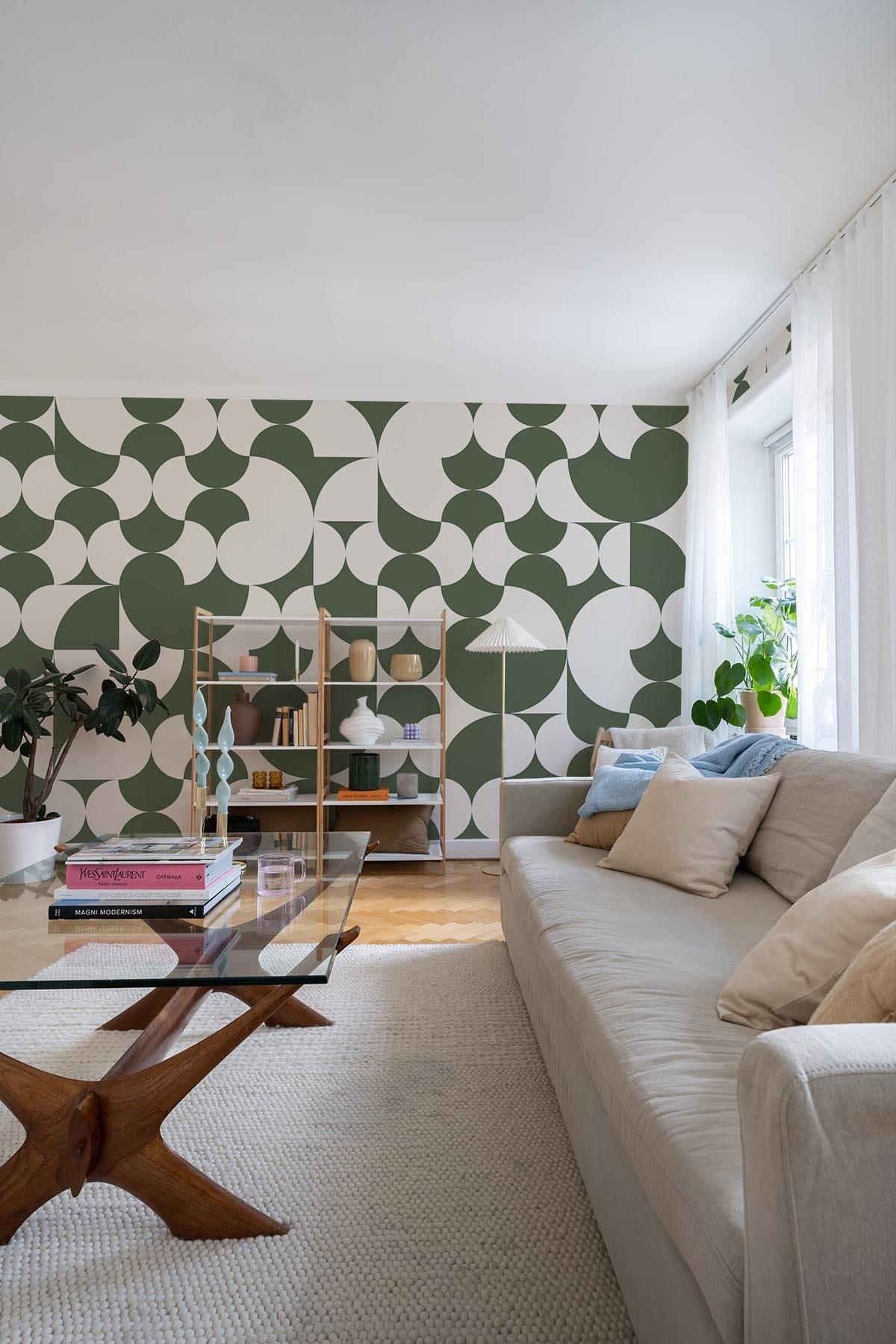Design With Green Wallpaper