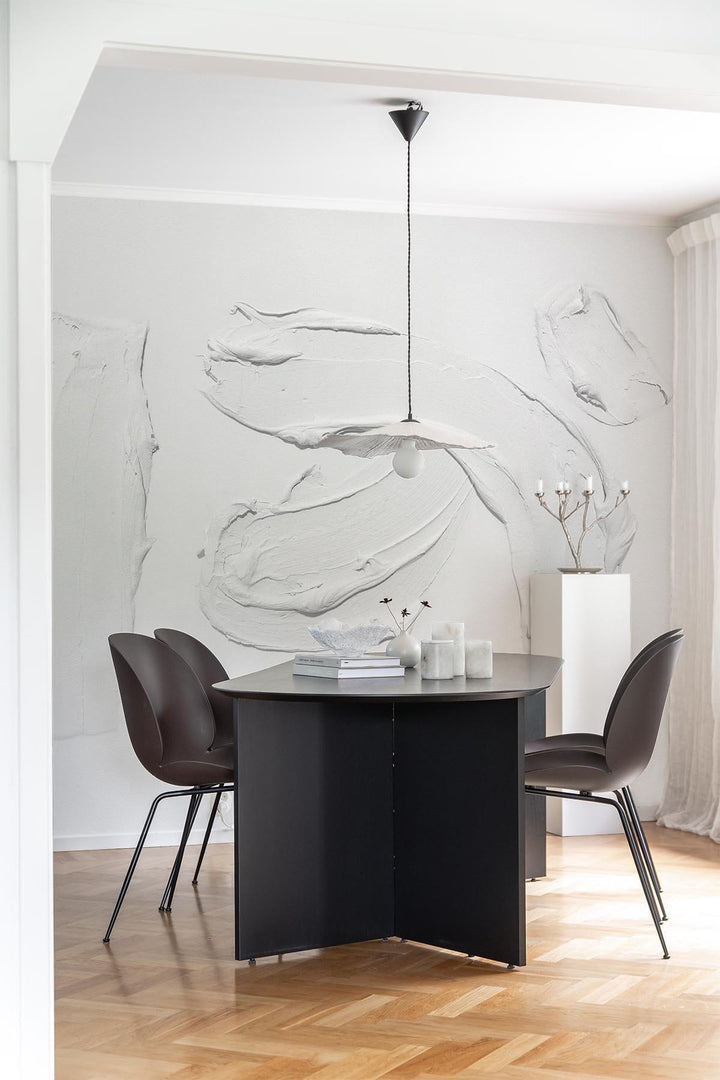 Japandi Wallpaper Design | Plaster Art | belarteSTUDIO